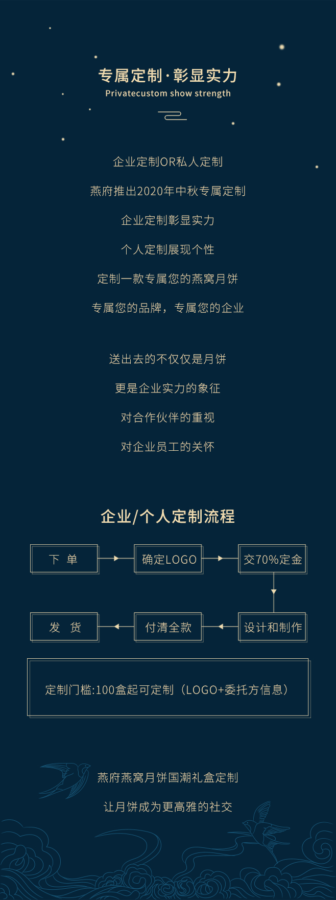 燕府燕窝月饼丨国潮燕窝月饼 中秋伴手好礼